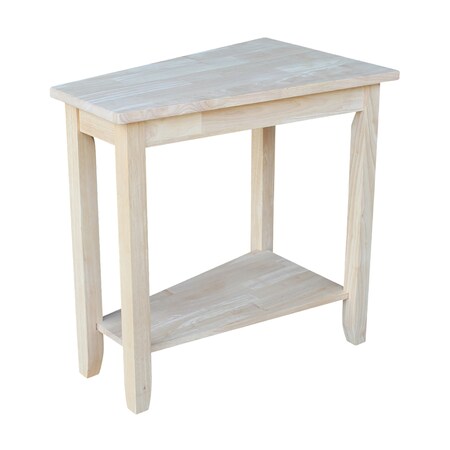 International Concepts Keystone Accent Table, Unfinished OT-45